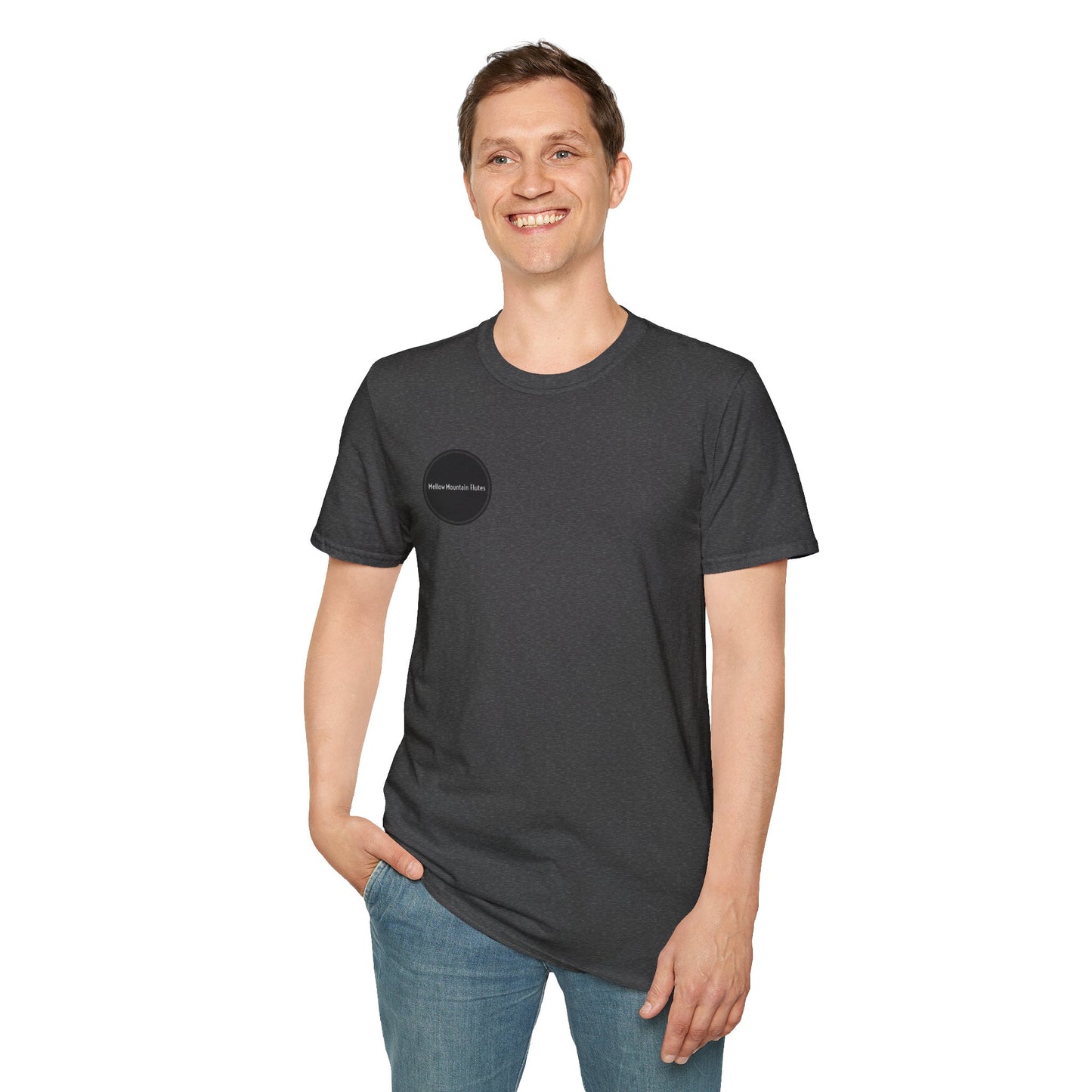 Mellow Mountain Flutes | Relax Be Mellow | Soft Style T-Shirt