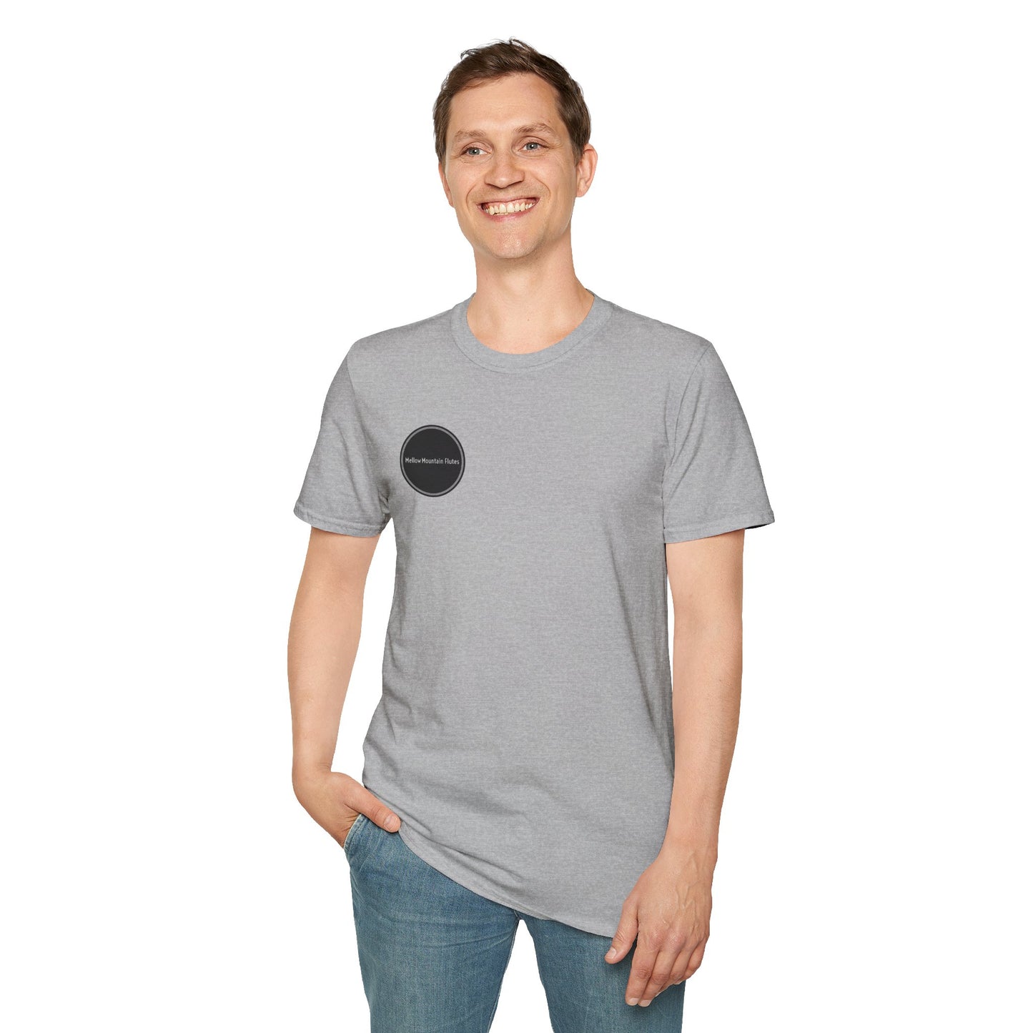 Mellow Mountain Flutes | Relax Be Mellow | Soft Style T-Shirt