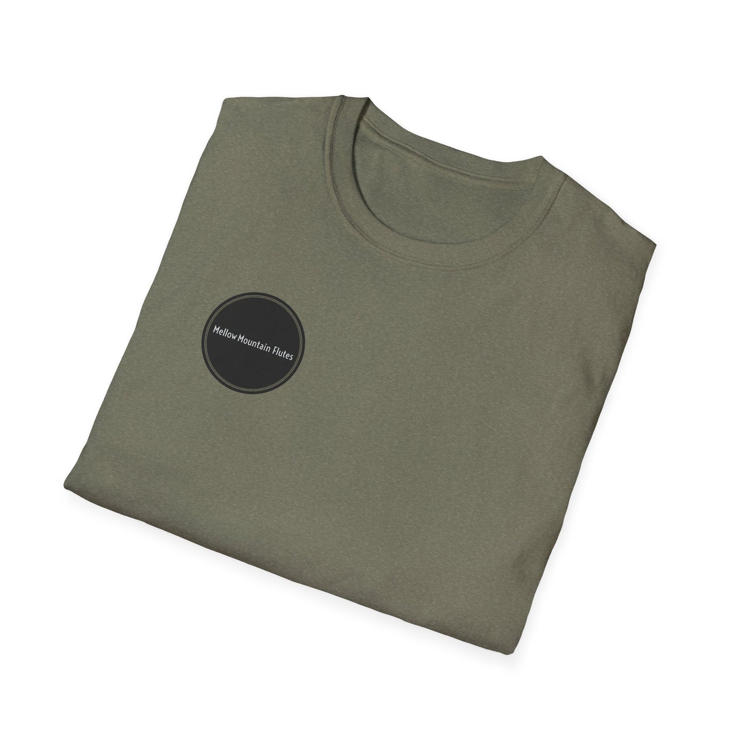 Mellow Mountain Flutes | Relax Be Mellow | Soft Style T-Shirt