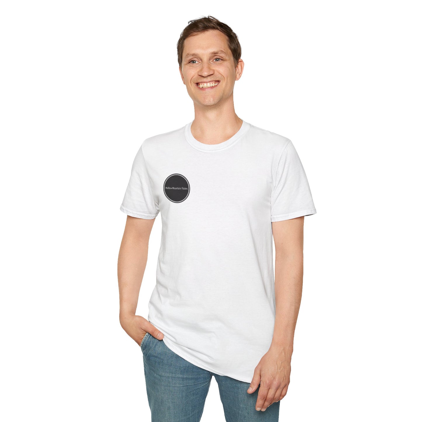 Mellow Mountain Flutes | Relax Be Mellow | Soft Style T-Shirt