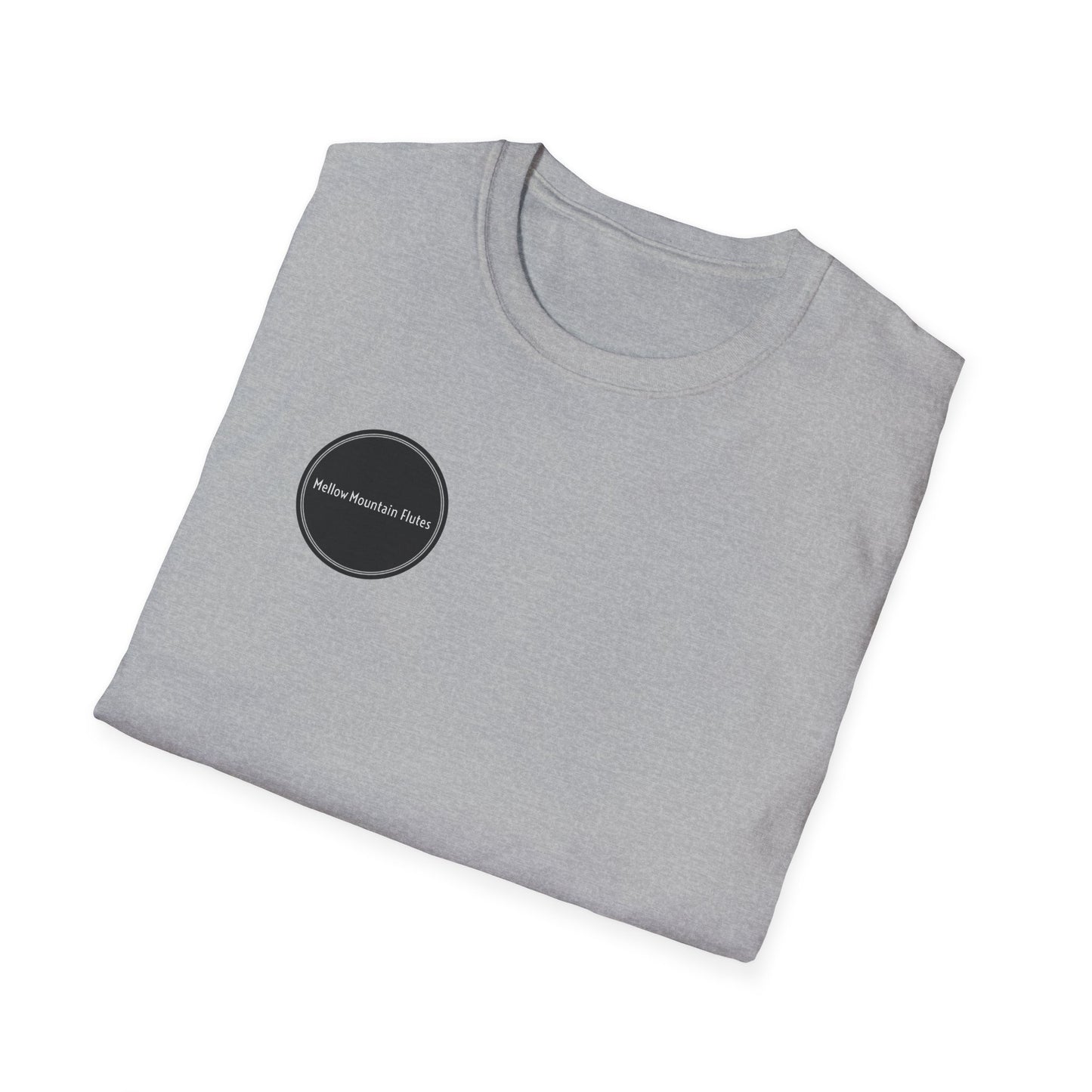 Mellow Mountain Flutes | Relax Be Mellow | Soft Style T-Shirt