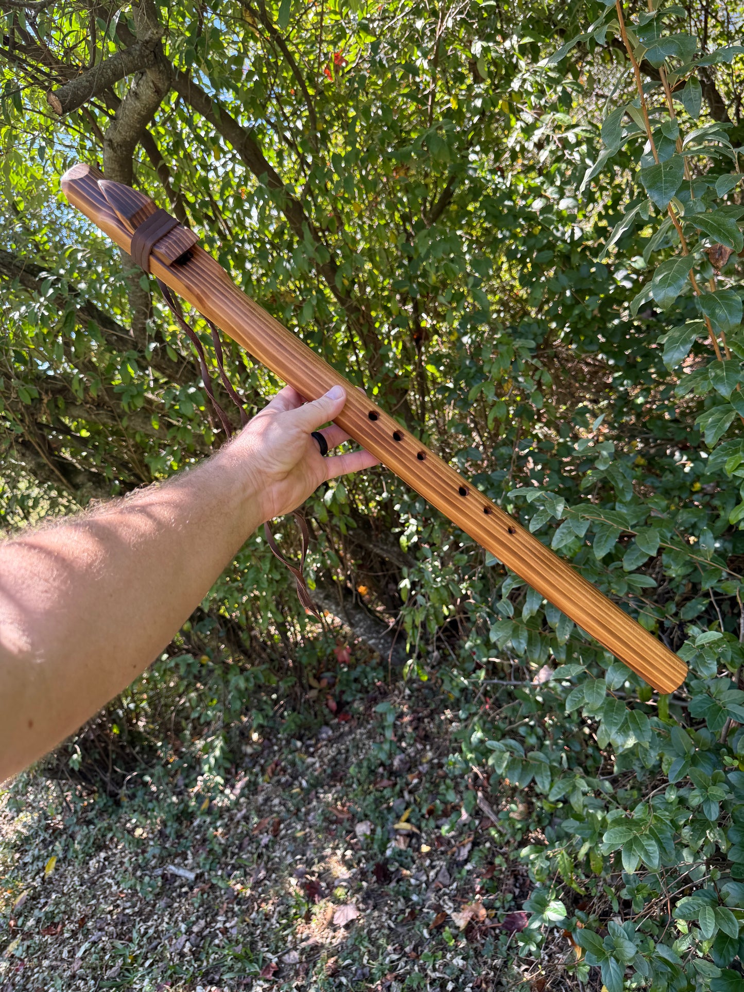 Native American Style Flute | Western Cedar | Bass Bm