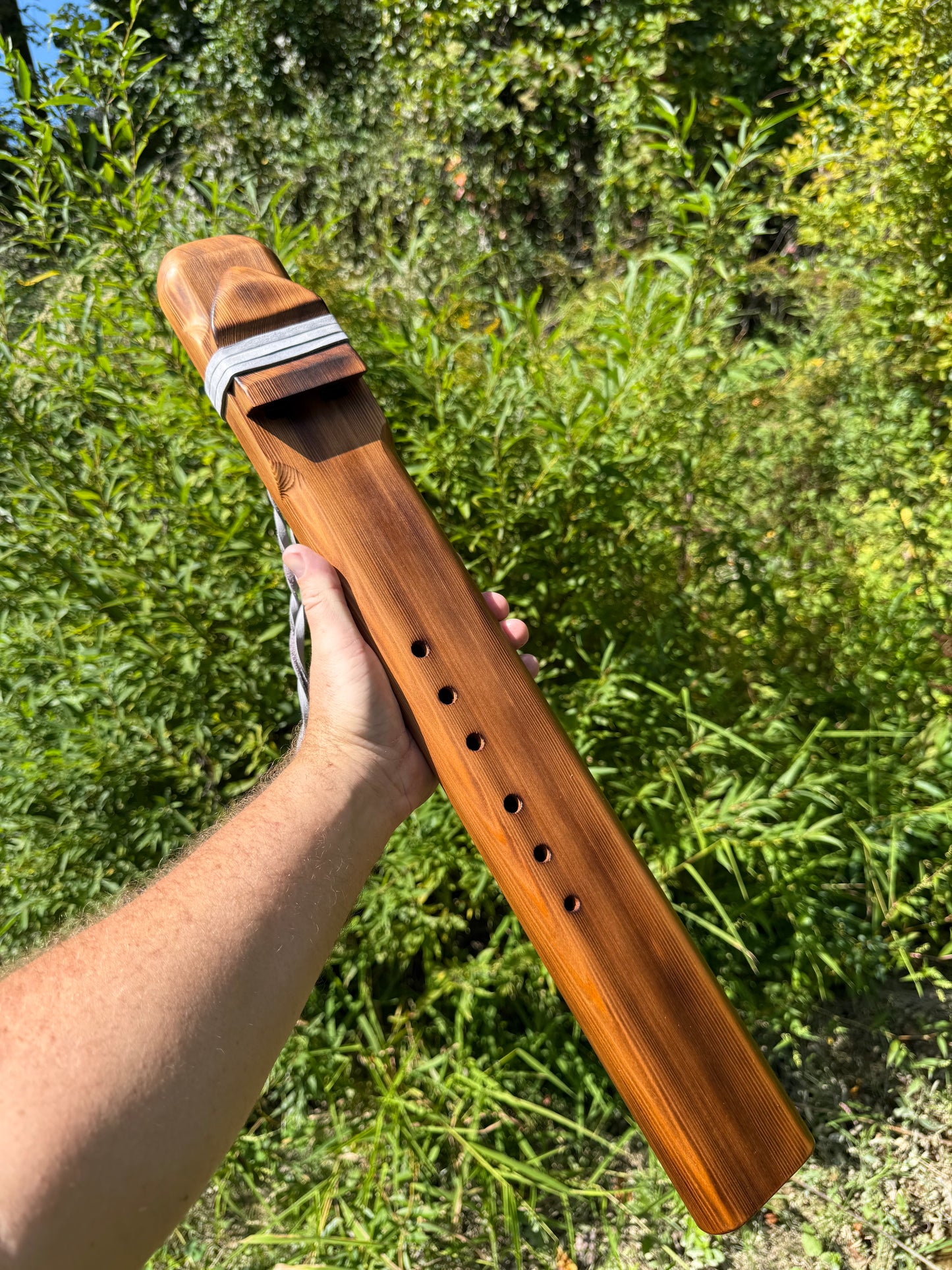 Native American Style Drone Flute | Western Cedar | Low Dm | 440 Hz.