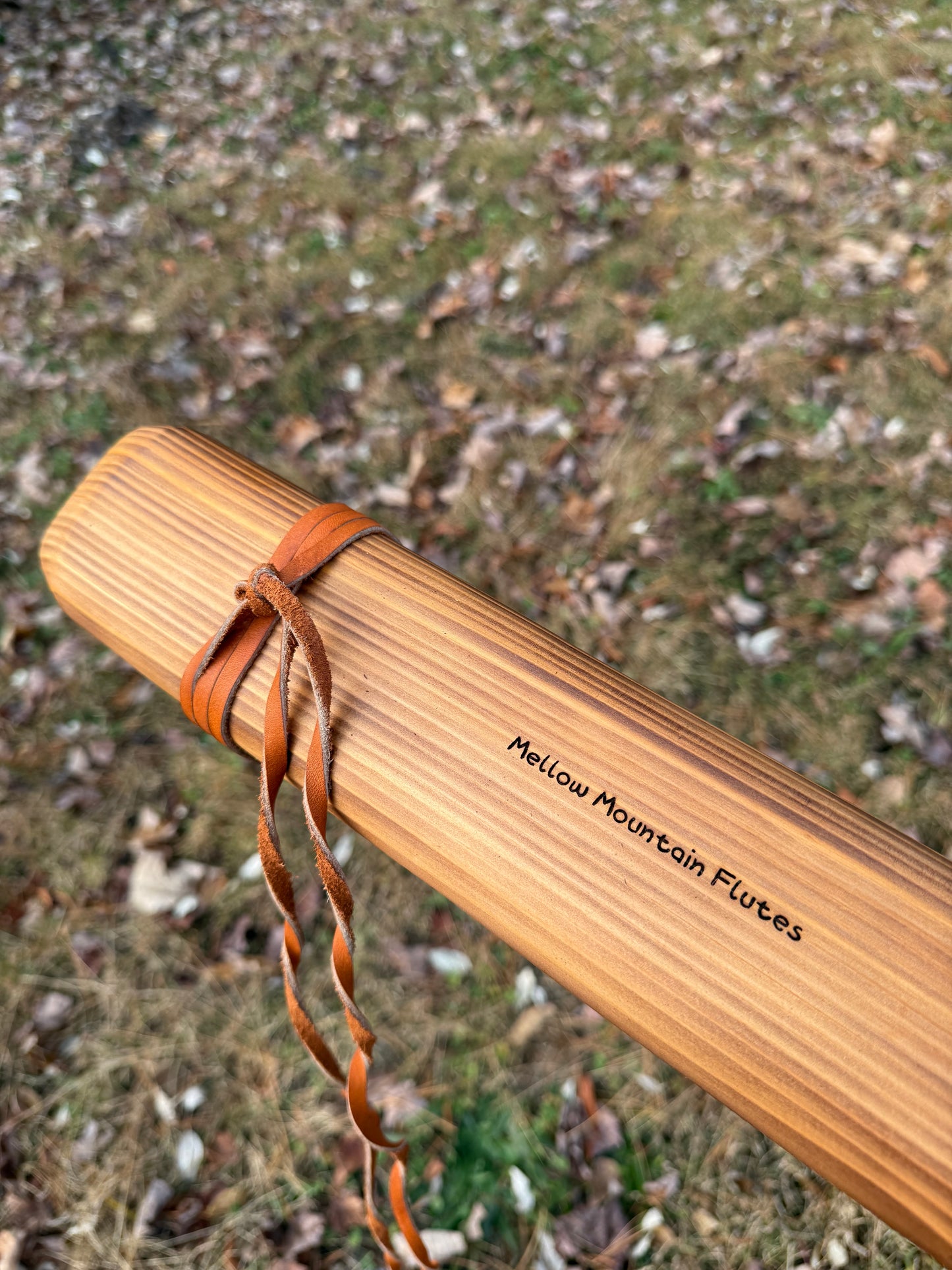 Native American Style Drone Flute | Western Cedar | Low Dm | 440 Hz.