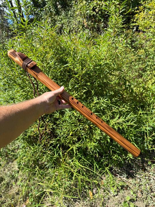 Native American Style Flute | Western Cedar | Bass Bm