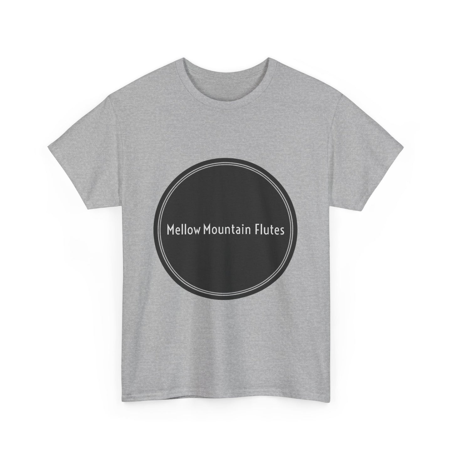 Mellow Mountain Flutes Logo | Unisex Heavy Cotton Tee