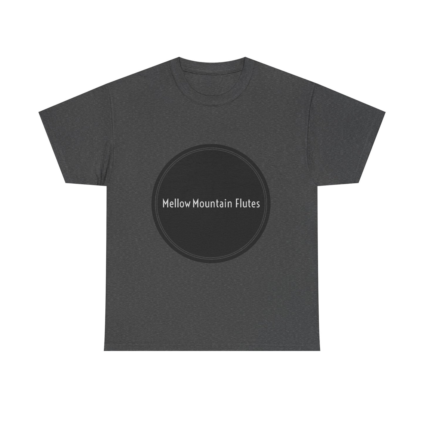 Mellow Mountain Flutes Logo | Unisex Heavy Cotton Tee