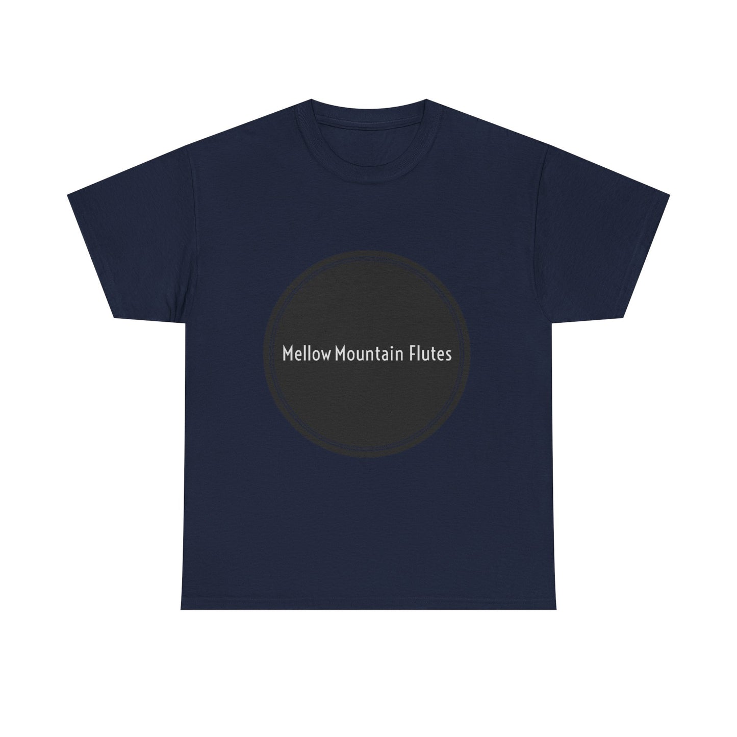 Mellow Mountain Flutes Logo | Unisex Heavy Cotton Tee