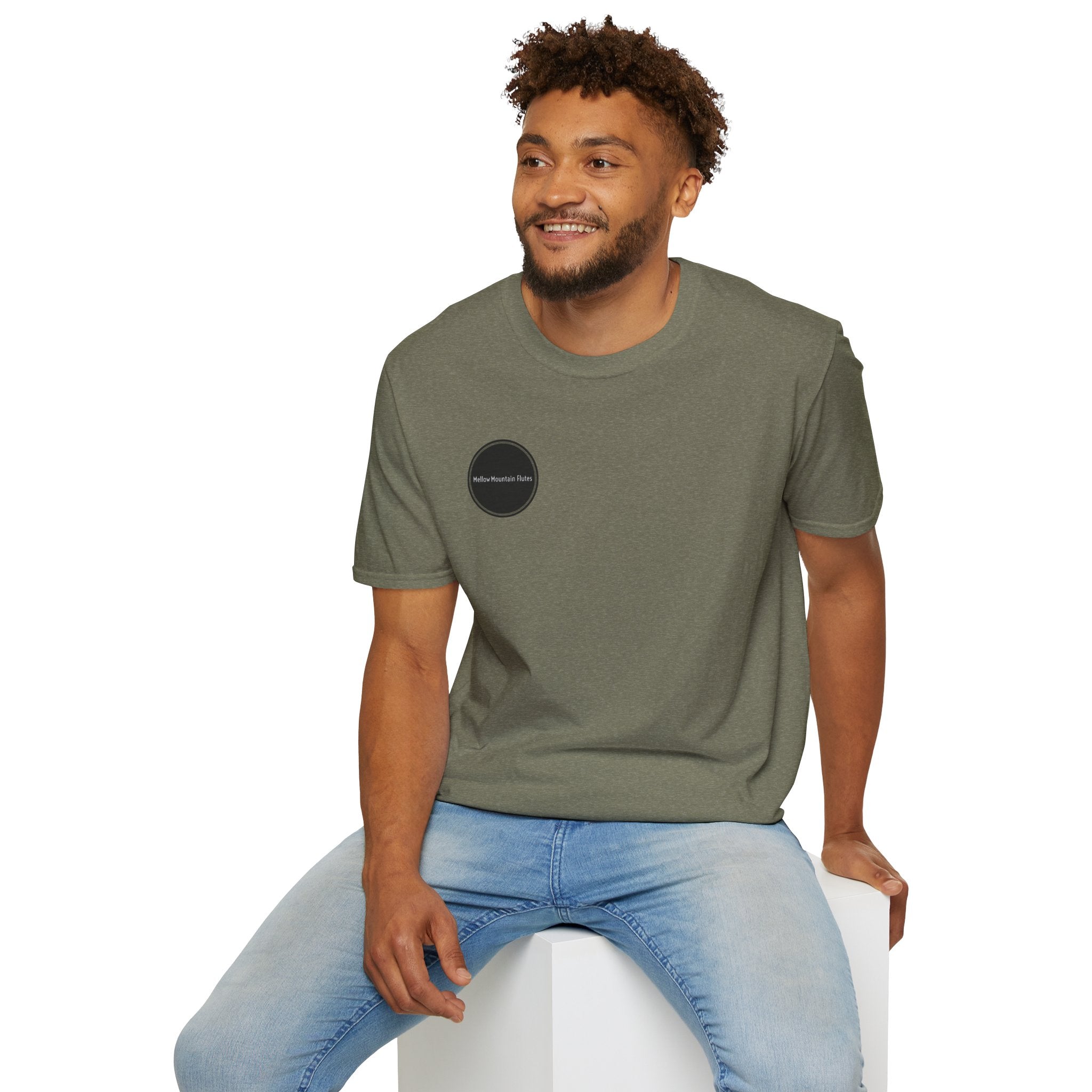 Mellow Mountain Flutes | Relax Be Mellow | Soft Style T-Shirt