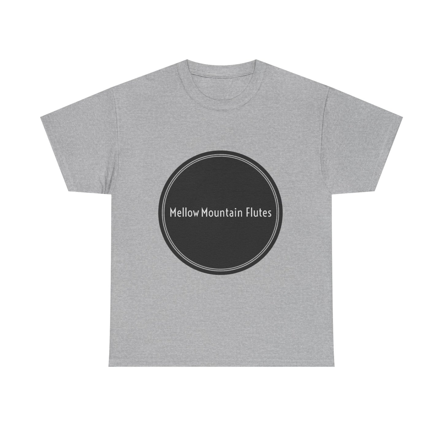Mellow Mountain Flutes Logo | Unisex Heavy Cotton Tee