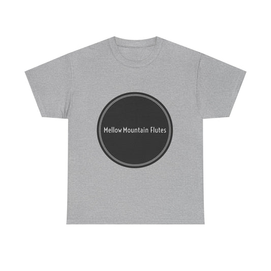Mellow Mountain Flutes Logo | Unisex Heavy Cotton Tee
