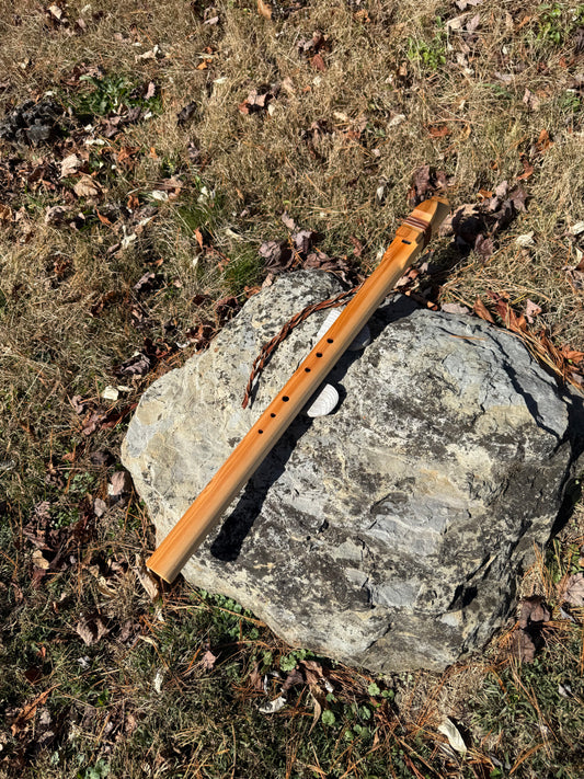 Native American Style Flute | Western Cedar | Bass Bm
