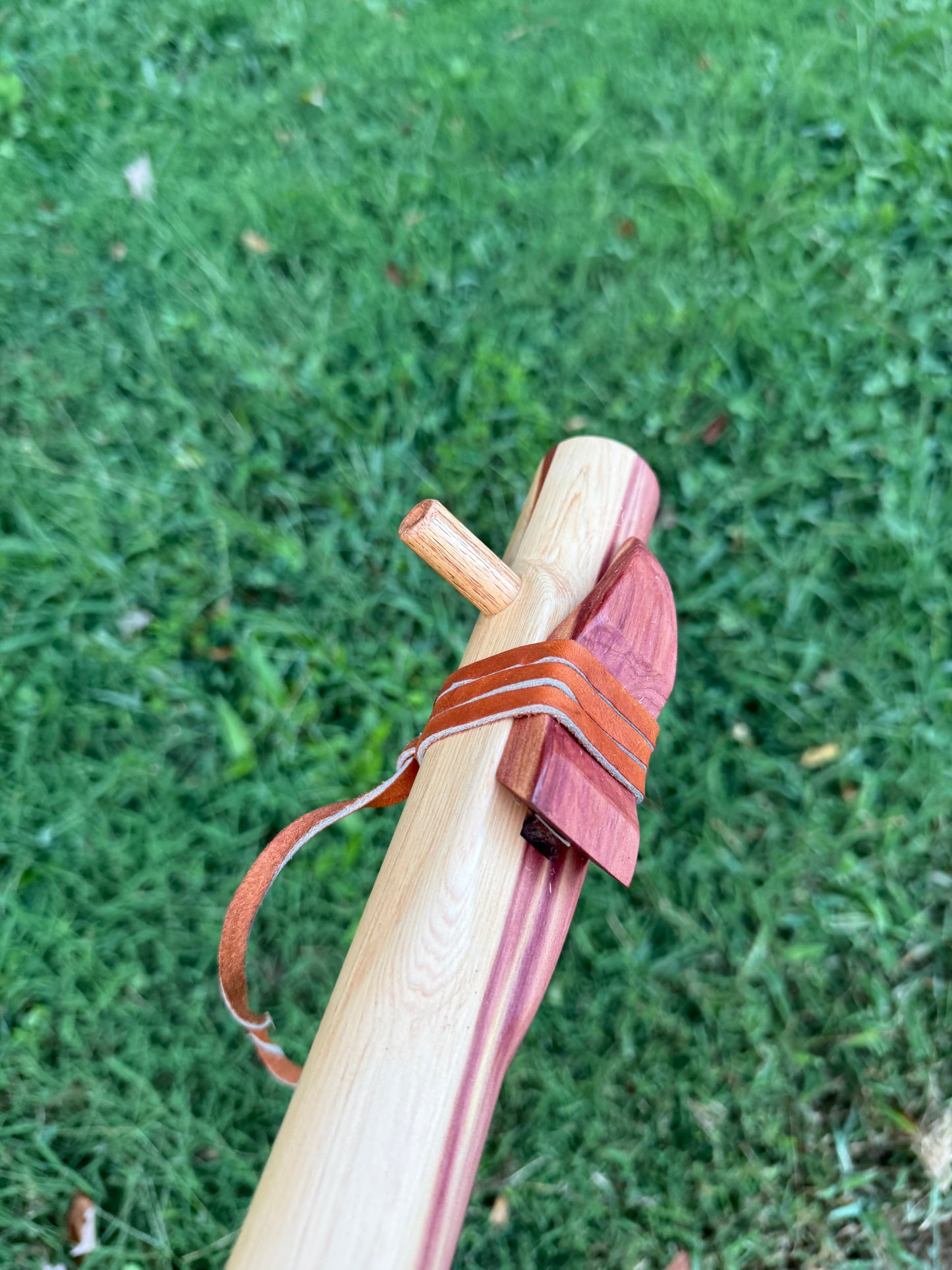 Handcrafted Native American Style Side-Blown Flute | Eastern Cedar | Key of B Aeolian