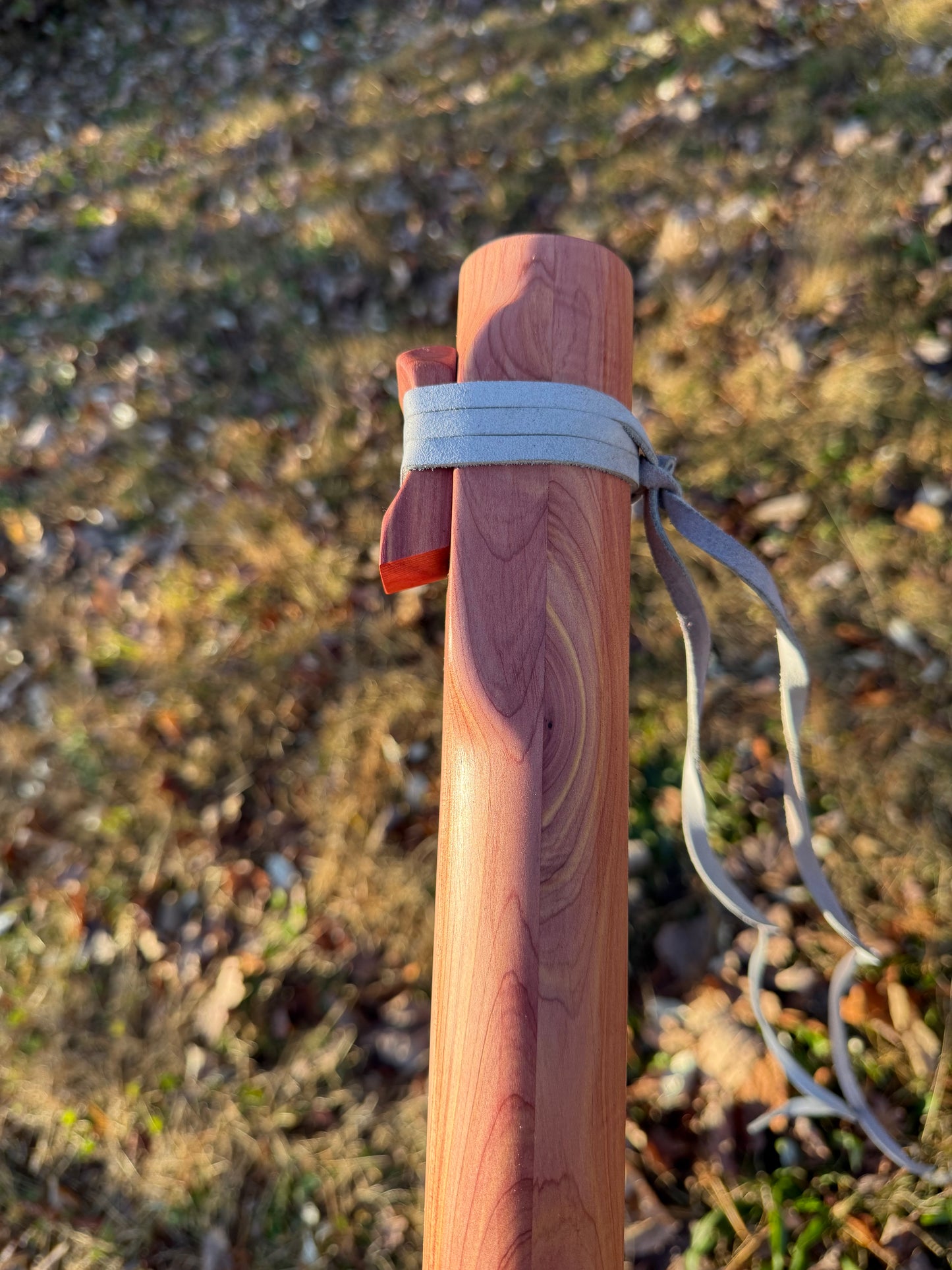 Handcrafted Native American Style Flute | Bass Gm | Side Blown | Right hand on Bottom | 440 Hz.