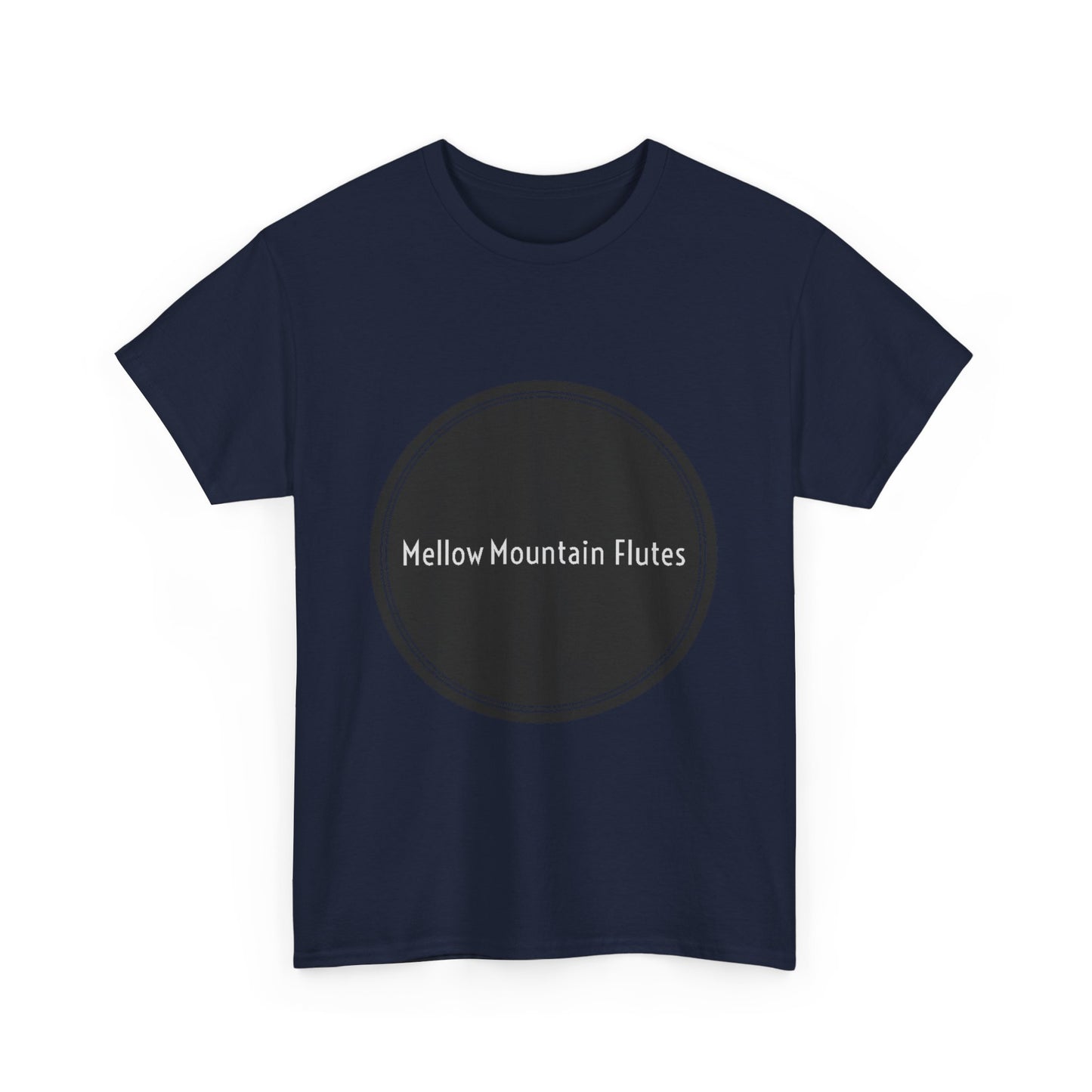 Mellow Mountain Flutes Logo | Unisex Heavy Cotton Tee