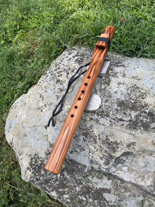 Native American Style Flute | Western Cedar | F# 440 Htz.