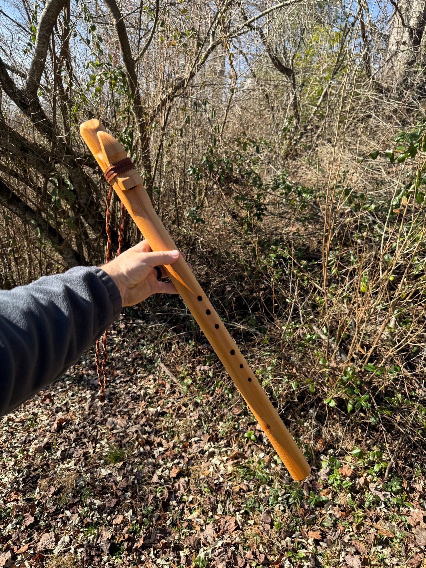 Native American Style Flute | Western Cedar | Bass Bm