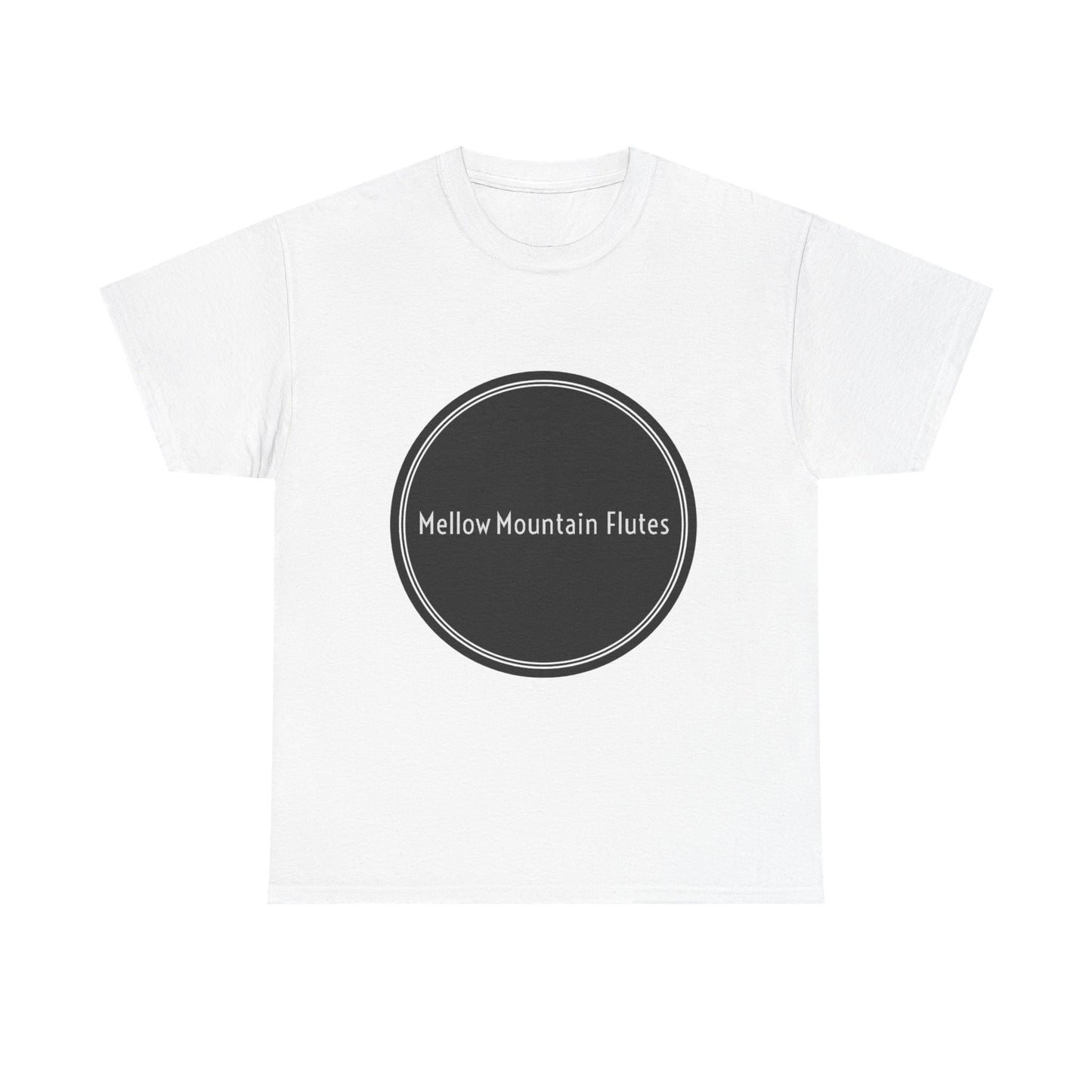 Mellow Mountain Flutes Logo | Unisex Heavy Cotton Tee