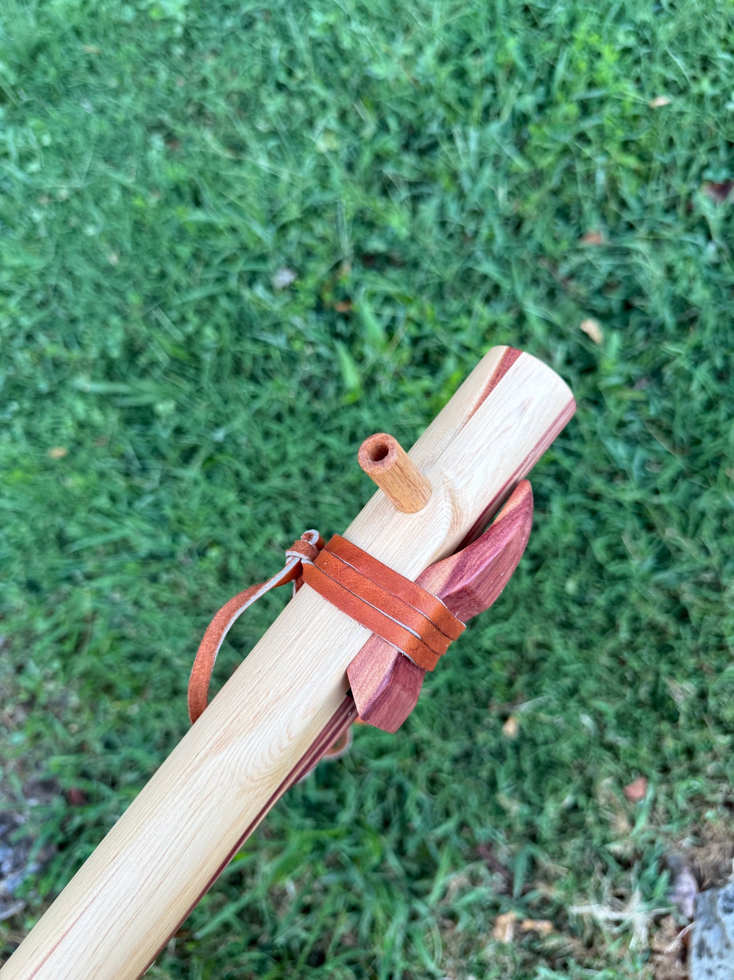 Handcrafted Native American Style Side-Blown Flute | Eastern Cedar | Key of B Aeolian