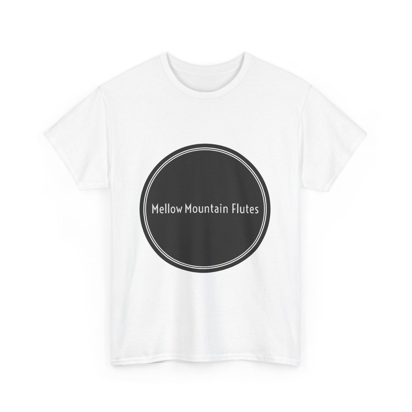 Mellow Mountain Flutes Logo | Unisex Heavy Cotton Tee