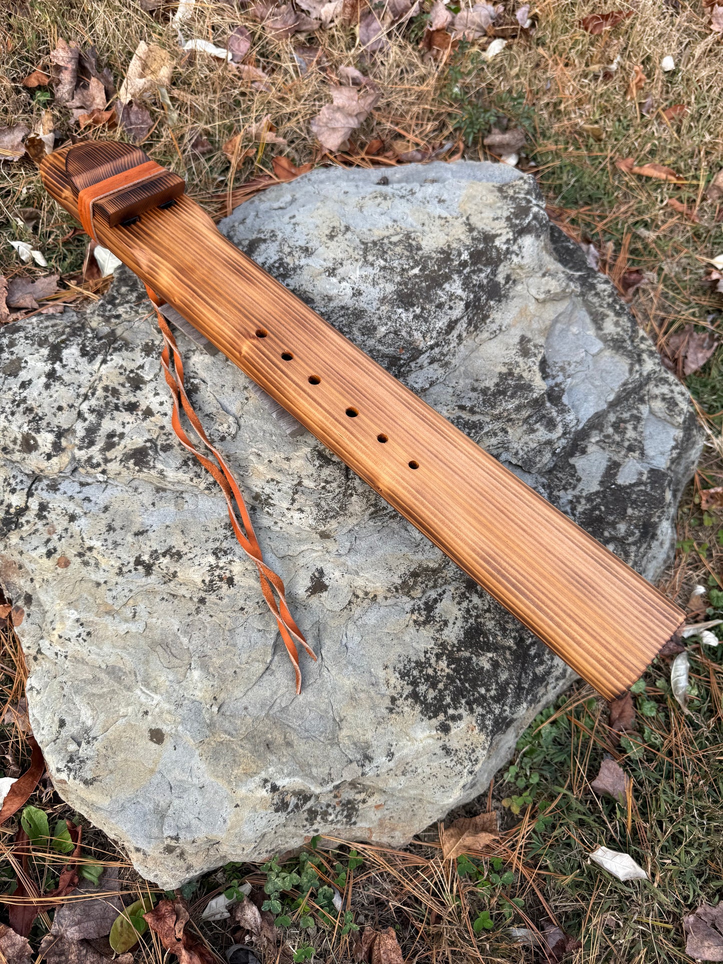 Native American Style Drone Flute | Western Cedar | Low Dm | 440 Hz.