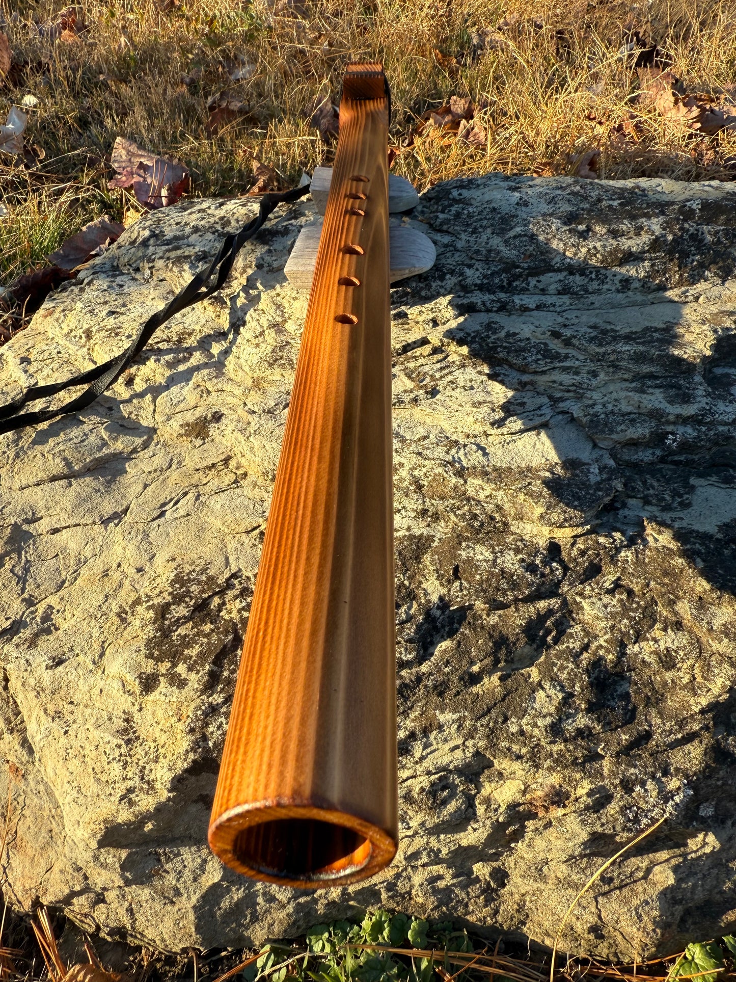Native American Style Flute in Low D Minor | Tuned to 440 Hz | Handcrafted Cedar