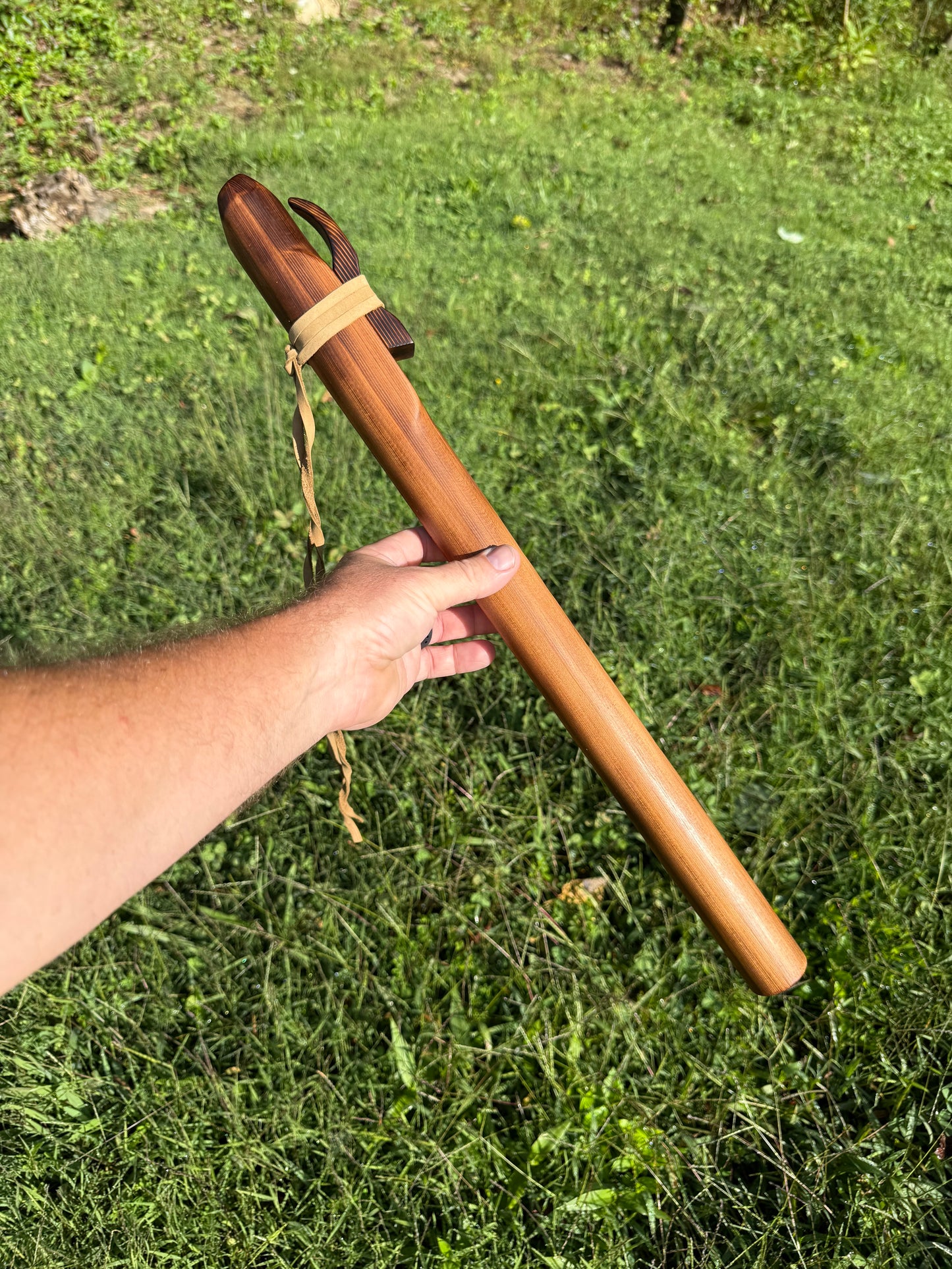 Handcrafted Native American Style Flute | Western Cedar | Key of E Minor