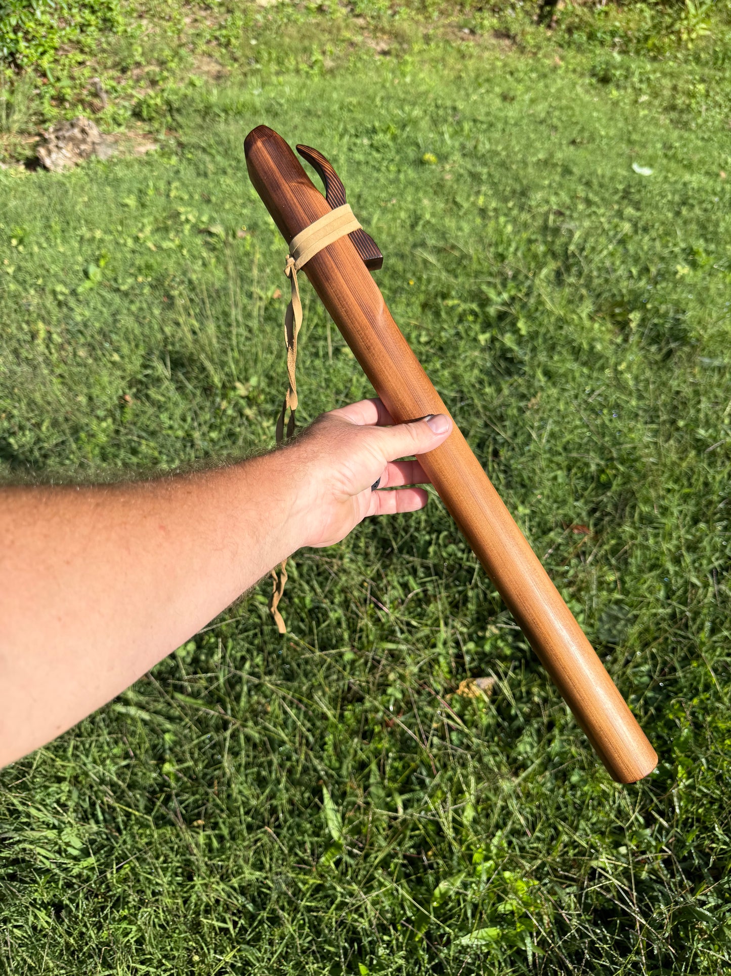 Handcrafted Native American Style Flute | Western Cedar | Key of E Minor