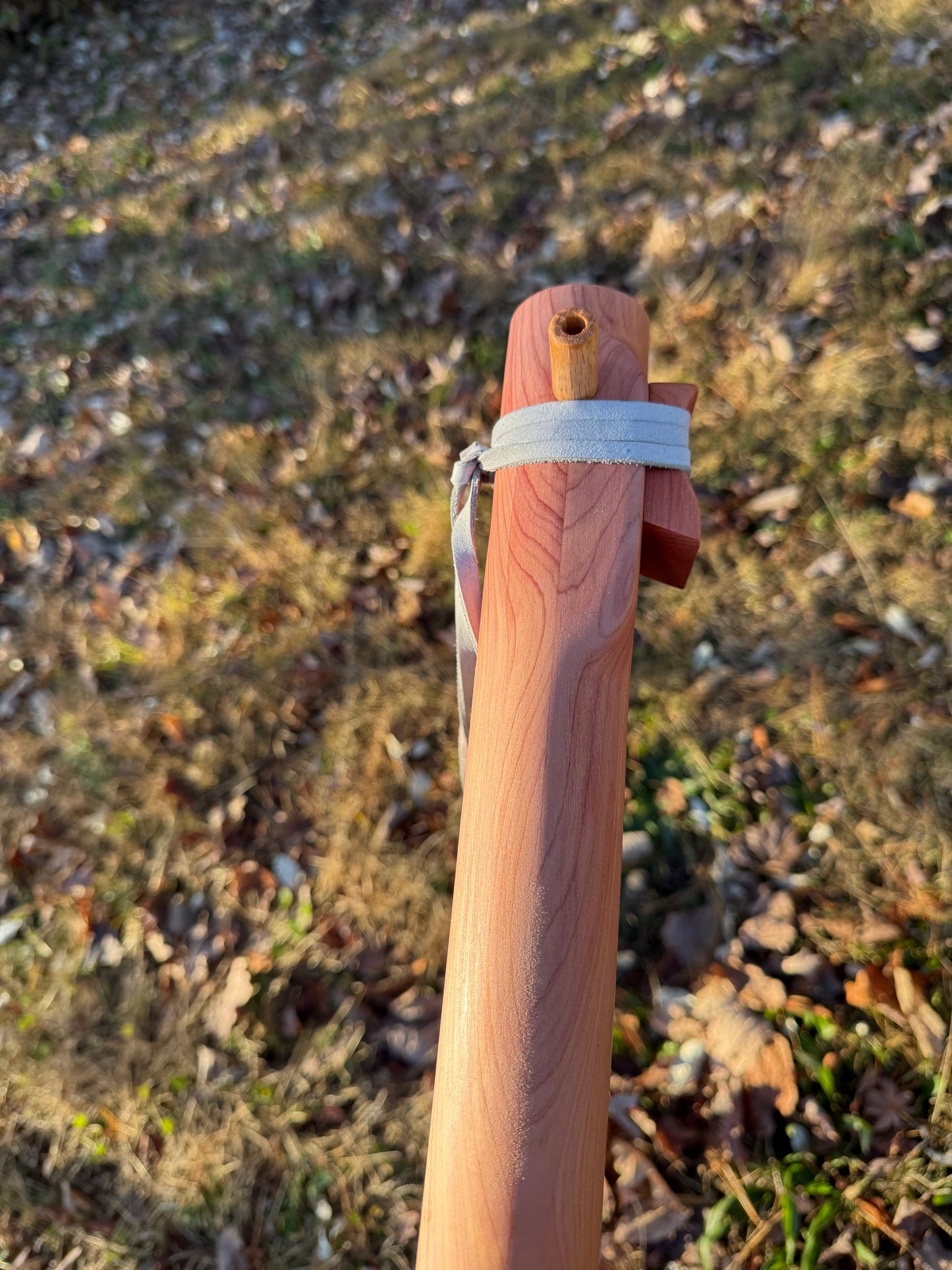 Handcrafted Native American Style Flute | Bass Gm | Side Blown | Right hand on Bottom | 440 Hz.
