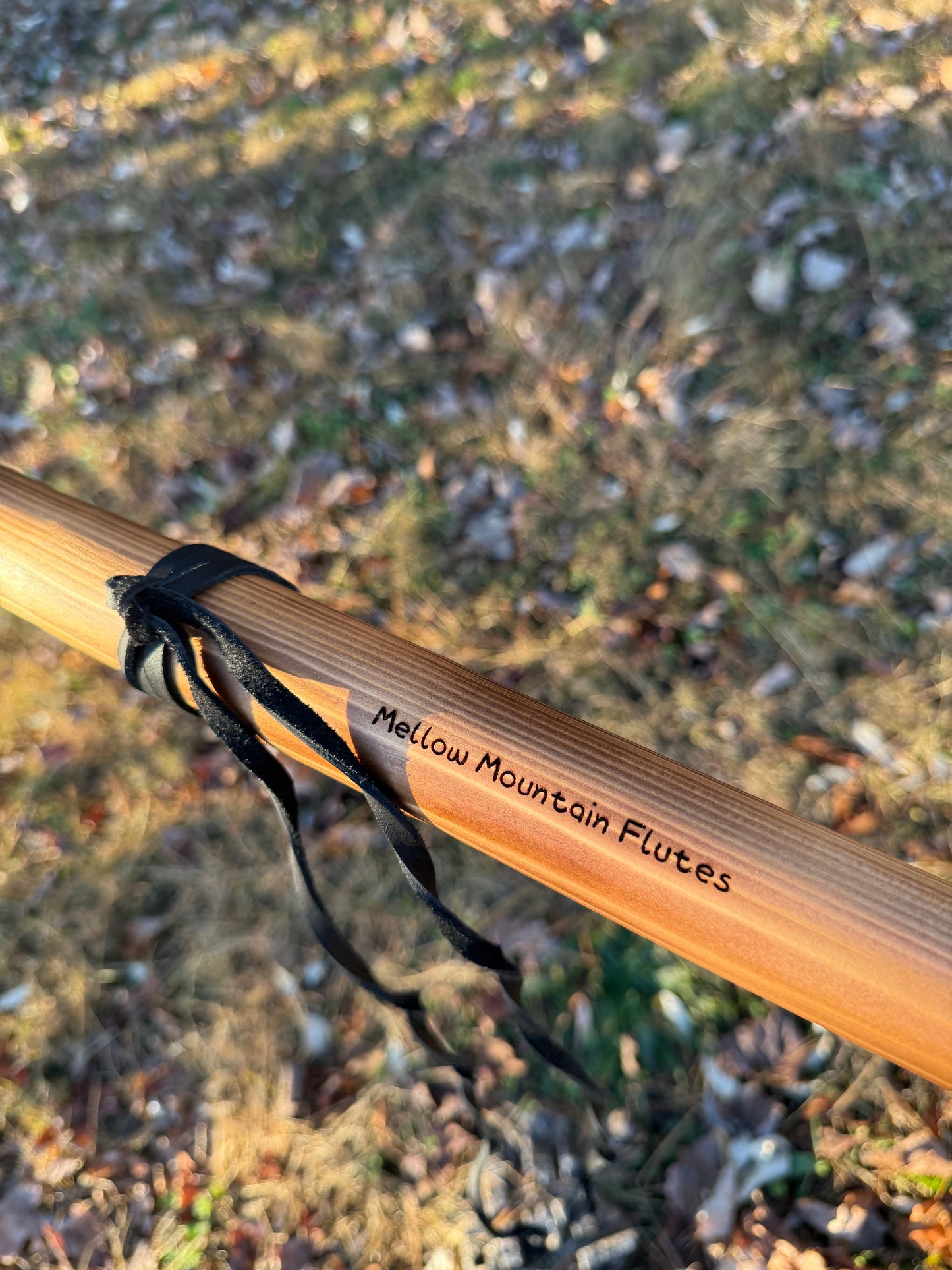 Native American Style Flute in Low D Minor | Tuned to 440 Hz | Handcrafted Cedar