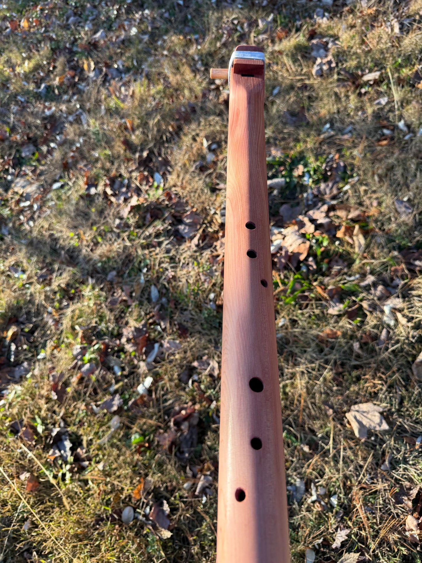 Handcrafted Native American Style Flute | Bass Gm | Side Blown | Right hand on Bottom | 440 Hz.