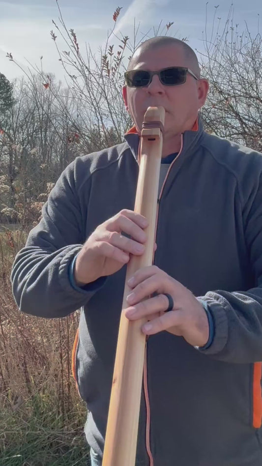 Native American Style Flute | Western Cedar | Bass Bm